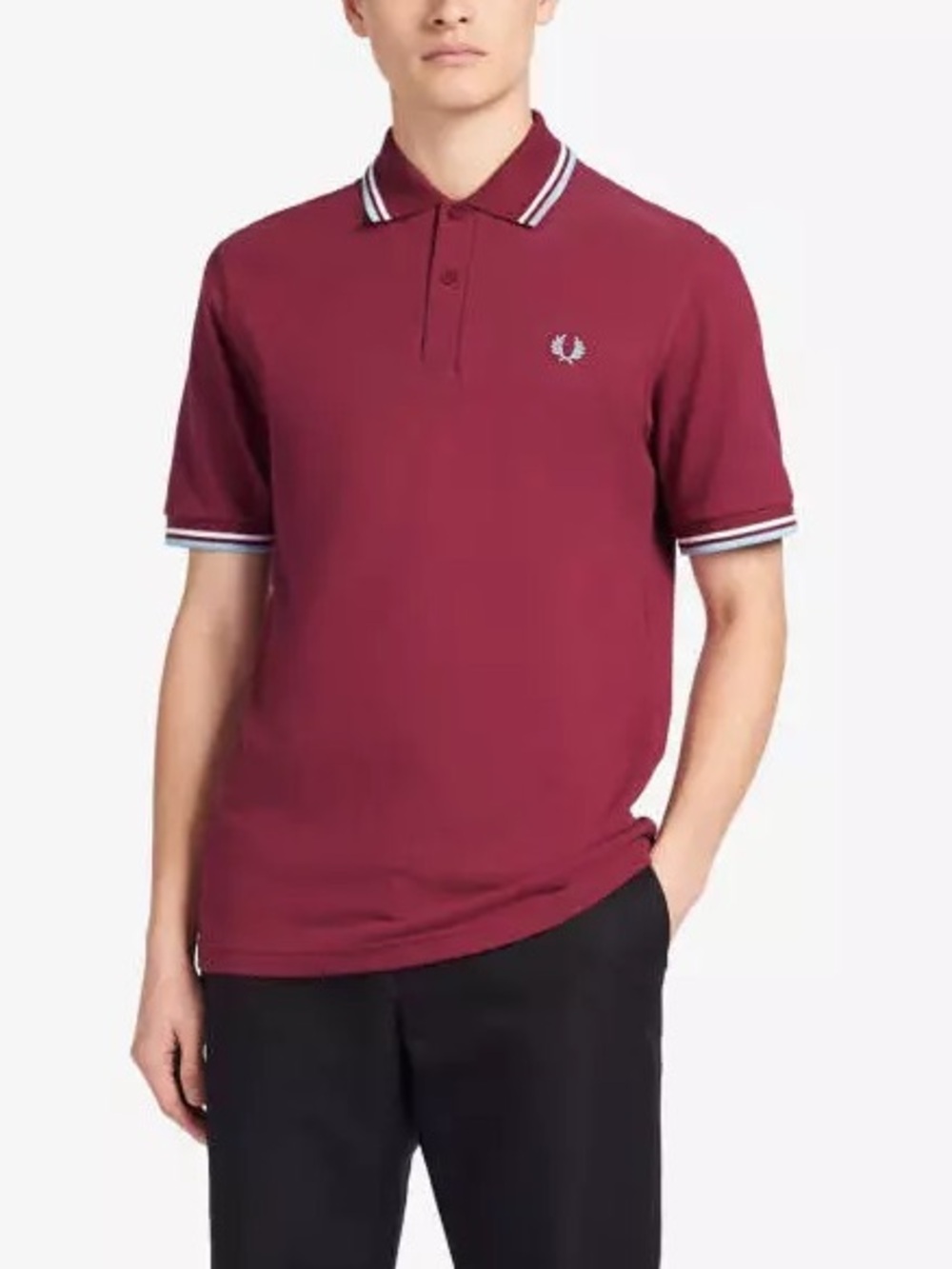 Fred Perry Polo Shirt Men Size Medium